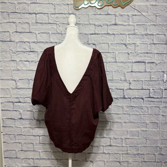 Free people memory of love linen top - Picture 5 of 15